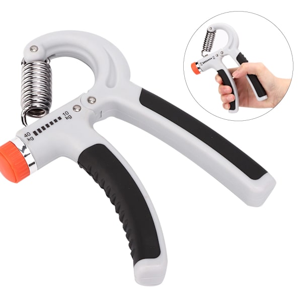 Hand Training Grip 10-40 kg Adjustable Finger Wrist Strength Training Exercise Tool Grey