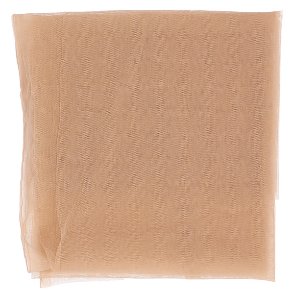 1x1m Naturlig effekt Spets Net Spets Peruk Fake Skägg Spets Stängning Tillverkning Tillbehör