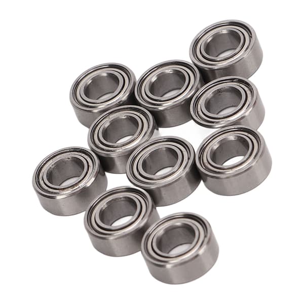 10 stk. RC Kuglelejer 10x5x4mm Stål Tilbehørssæt til ZD Racing 10421 S