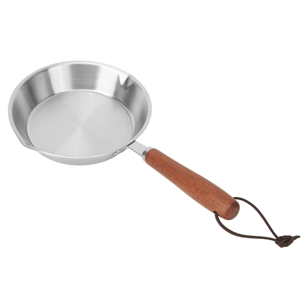 Stegepande i rustfrit stål Non Stick æggepande Stegepande til husholdningsrestaurant Induktionsplade 6,3 tommer