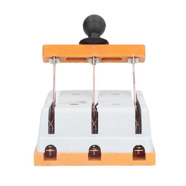 380V 100A Knife Switch 3-Pole Double Throw Knife Disconnect Switch Flame Retardant Electrical Switch