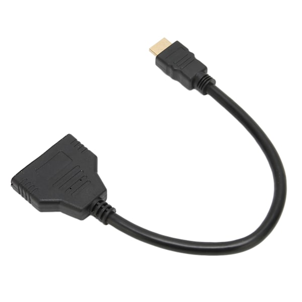 HD Multimedia Interface Splitter 1 inn 2 ut Han til Dual Hunn HD Multimedia Interface Adapter Kabel
