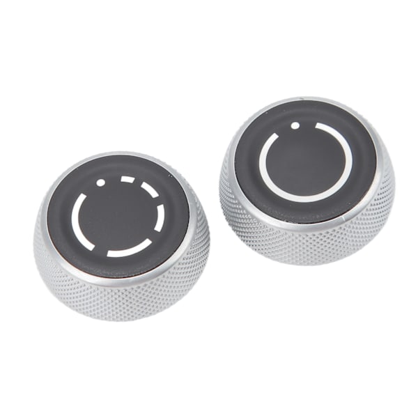 1 Pair Radio Volume Control Knob Left Right Sensitive Durable Multimedia Volume Button Cap Replacement for Boxster Cayman 911