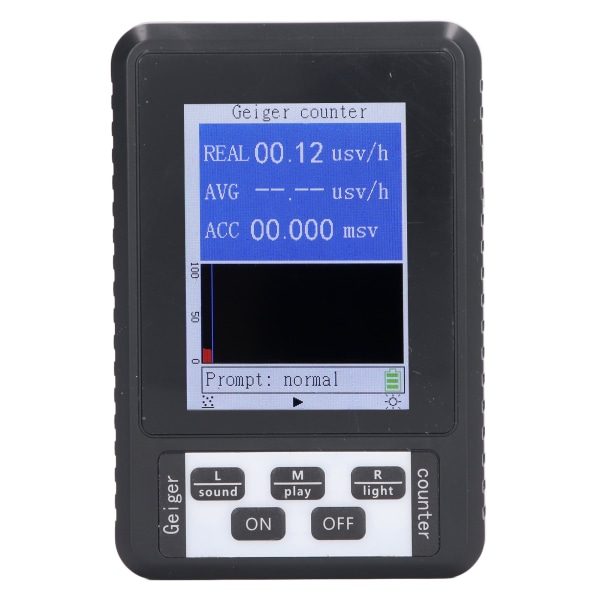 Geiger Counter Nuclear Radiation Detector Portable Handheld Beta Gamma X Ray Radiation Monitor Meter