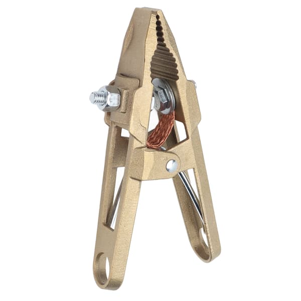 Ground Clamp 600A Brass Earth High Strength A Shape for Welding Cutting Support
