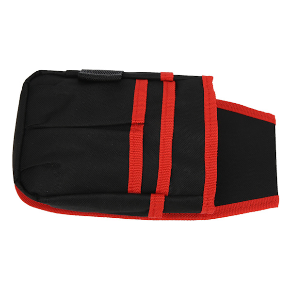 Hardware Værktøjspose Multifunktionel Hardware Lomme Beholder Organizer Opbevaringspose (Rød)