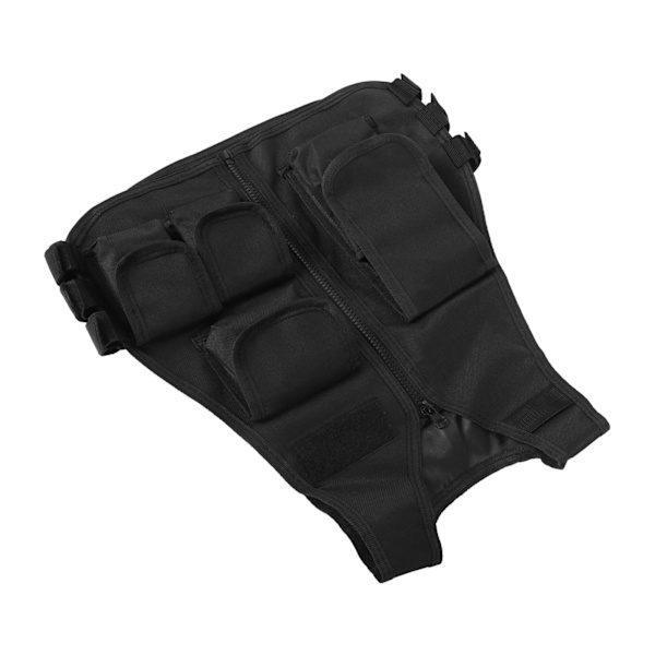 Barnvest Militær camouflagevest til udendørs leg (sort S)