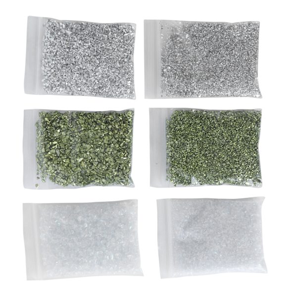Murskat lasi epäsäännöllinen muotti täyte Glitter kynsi taidetta käsityö Maljakko täyte Tee itse korut Tee koriste