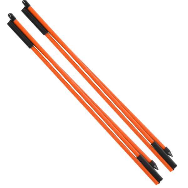 3-vikt Golf Indikator Stick Riktningsindikator Extra Trainer Golfutrustning Tillbehör Orange