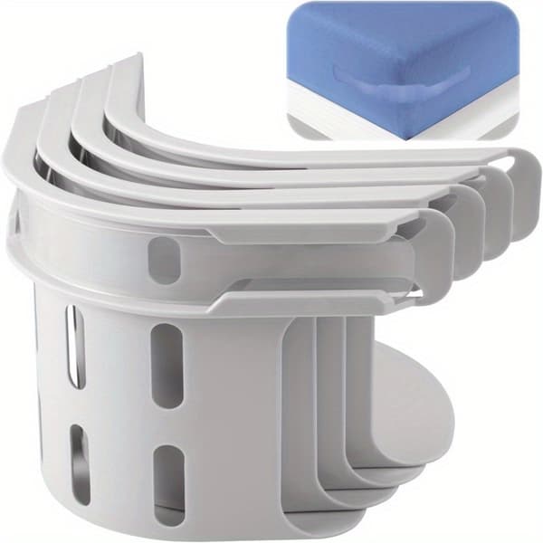 4 stk. kraftige madrasstropper, lagenholder, fast och stram, nem installation -[LD] White