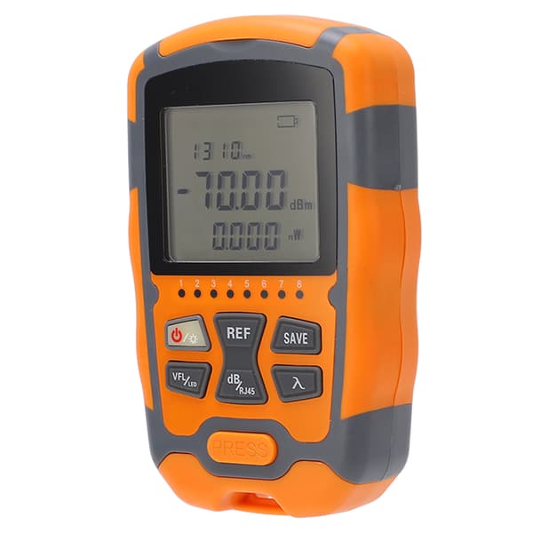 Optical Fiber Meter Digital Display Optical Cable Tester -70~+10dbm for Communication 10MW