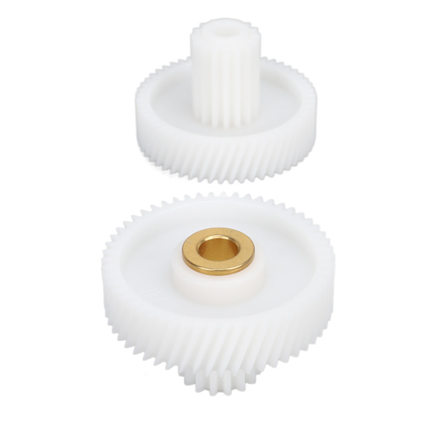 2 stk Kjøttkvern Gear Plast Arbeid Effektivt Multifunksjonell Høy Kompatibilitet Mincer Gear for Pølsemaker Chili Cooker