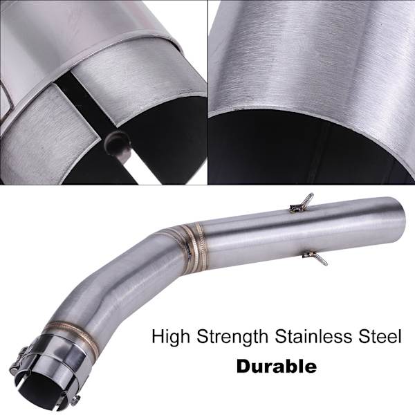 Motorcycle Modification Exhaust Valve Middle Link Pipe for Benelli TRK 502