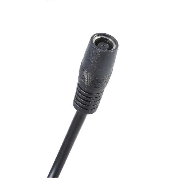 DC7909 Y-splitteradapterkabel 7,9x5,5 mm strømkabel 1 han til 2 hun til opladning af solpaneler 30 cm lang sort udgave 0428