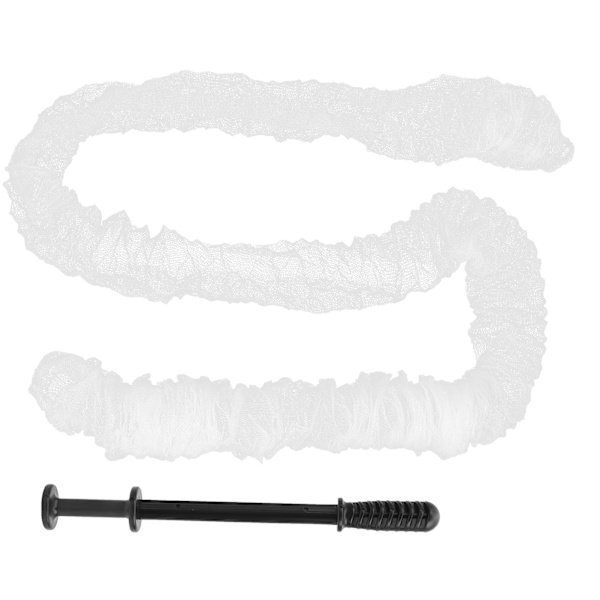 PVA-nett med smal maske, 5mx25mm, i rør, oppløselig for agnposer, fiskeutstyr