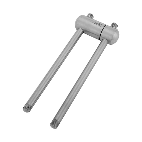 Rustfritt stål Snooker Biljard Bar Pool Cue Spiss Press Form Verktøy Tilbehør (11MM)