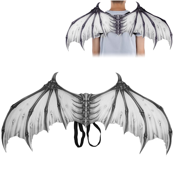 Halloween Vinger Foldbar Fest Kostume Prop Cosplay Tilbehør til Børn Kid Gave Hvid