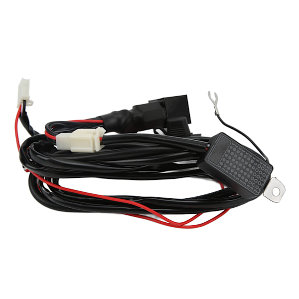 13 fot LED-lys bryter ledningsnett 14AWG 1‑til‑2 med relé 40A sikring for motorsykkel SUV ATV UTV