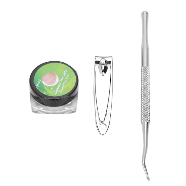 Bunion Corrector Kit Fotvård Inåtväxande tånagellyftare Pedikyr Straighten Clip Nagelsax #2