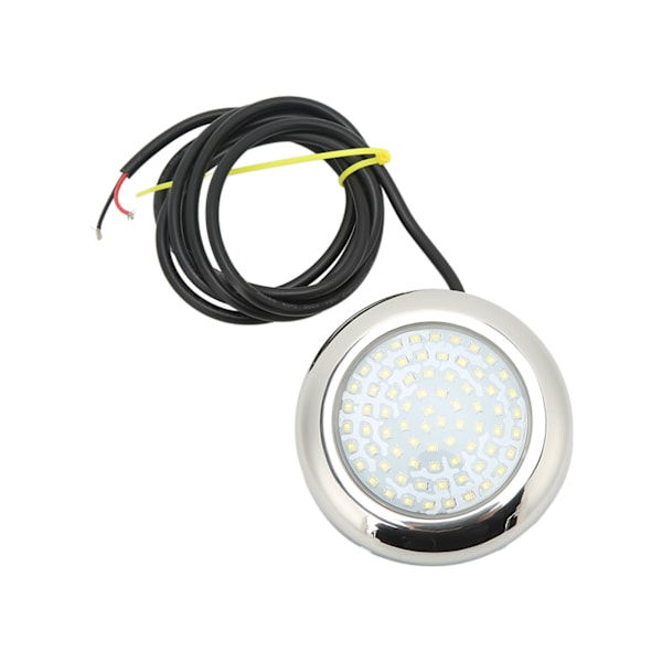 Marint undervannslys DC 12V 135° Vinkel IP68 Vanntett Havsvannsinteriør Hale Kulelampe Hvitt lys