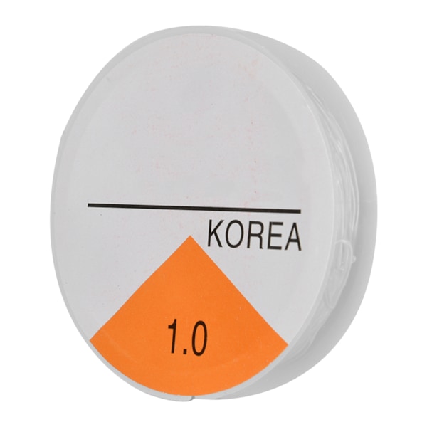 Kristall elastisk linje Transparent beading strängtråd för smyckestillverkning (1,0 mm * 5 m)