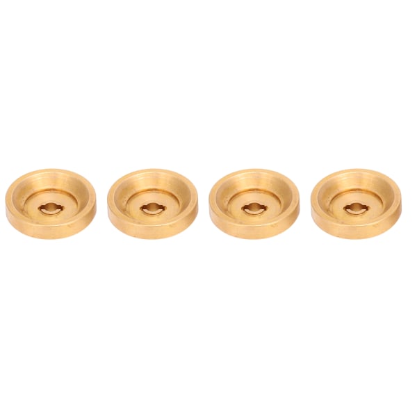 4 stk. Messing Hjulnav Kontravægt Kombinator 1/24 Simulation RC Bildele til Axial SCX24 90081