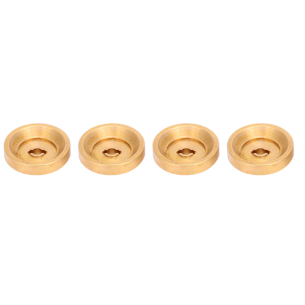 4 stk Messing Hjulnav Motvekt Kombinator 1/24 Simulering RC Bildeler for Axial SCX24 90081