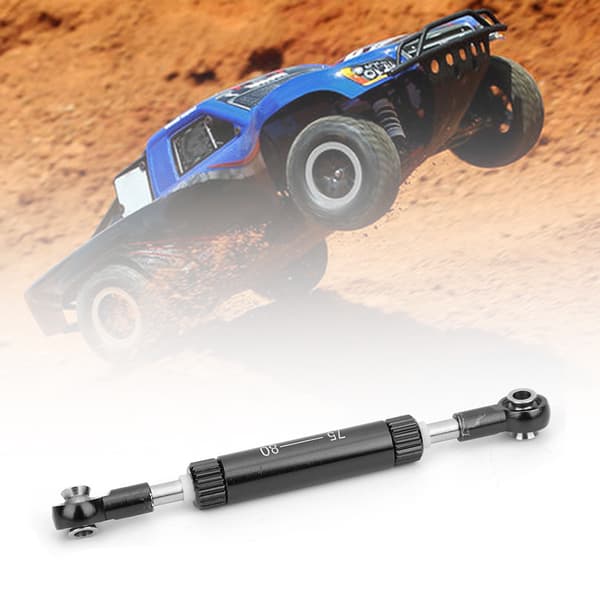Adjustable Servo Pull Rod Steering Linkage Accessory for SCX10 D90 1/10 RC Car (75-80mm)