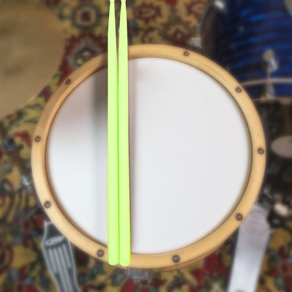 5 Farver Holdbare Nylon Dråbeform Trommestikker Musikinstrument Tilbehør