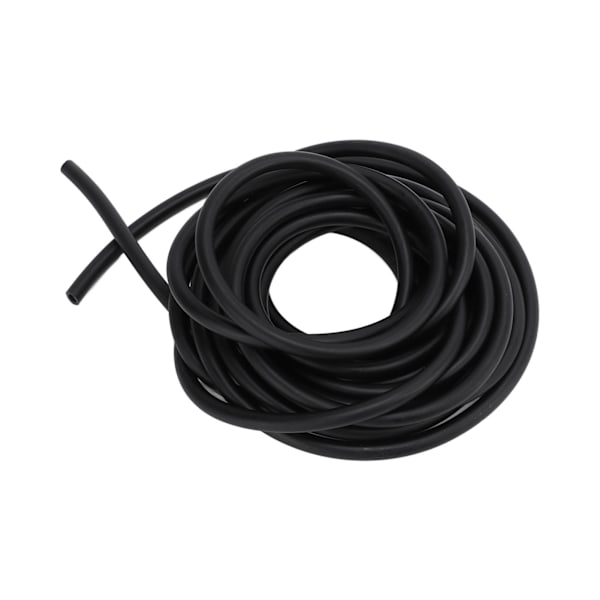 Q4070 5M Naturlatex gummibånd Stræk Elastisk rør Udendørs Jagt Udskiftningsbånd Sort