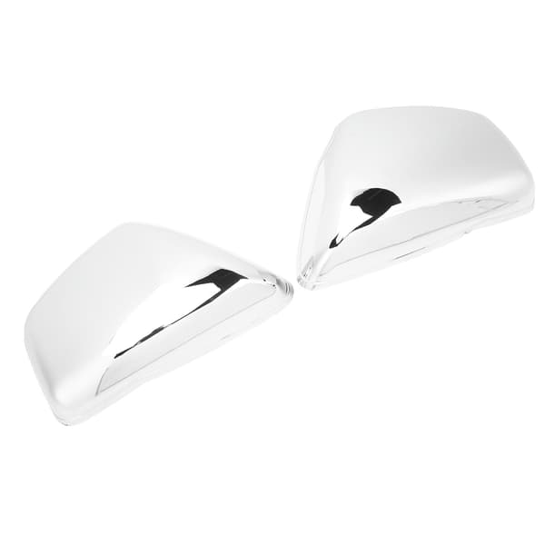 2 Pcs Left and Right Battery Side Cover Lightweight Sturdy Battery Side Guard Protector Replacement for Virago Chrome Plated