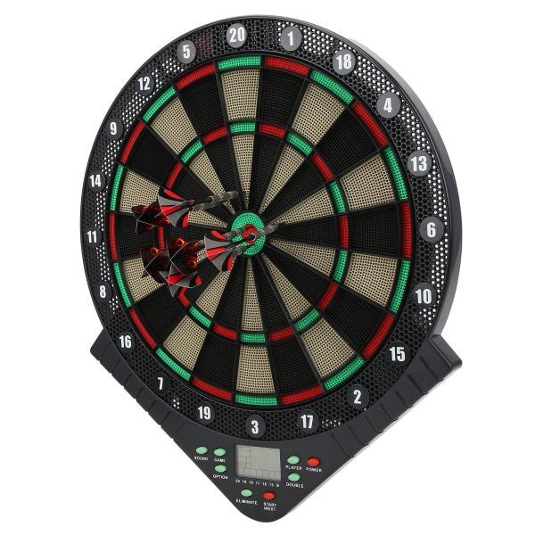 Elektronisk darttavla poäng Dart platta Hållbar plast Dart Target Set Speltillbehör