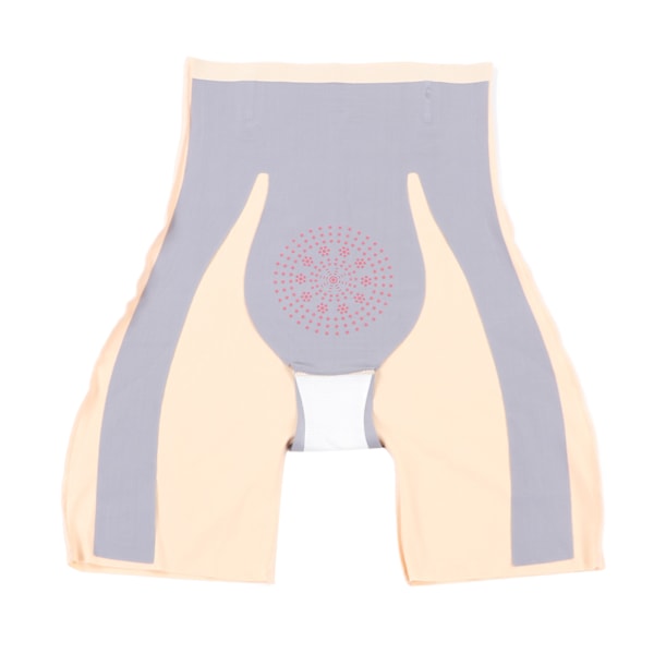 Naisten Body Shaper Shorts 5D Korkea Vyötärö Synnytyksen Jälkeinen Vatsan Kaventava Lantio Nostava Shorts Shapewear Ihoväri XL 132.3-154.3lb