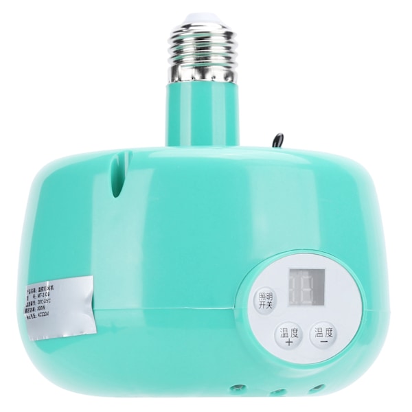 E27 Varmelampe Justerbar Temperatur Varmer Termostat til Varmebevarende Udstyr 220V
