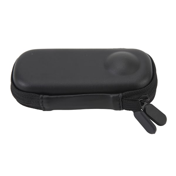 Actionkamera Hard Case Oppbevaringsveske PU Shell Soft Liner Bærbar actionkamerautstyr for Insta360 ONE X3 X2 Svart