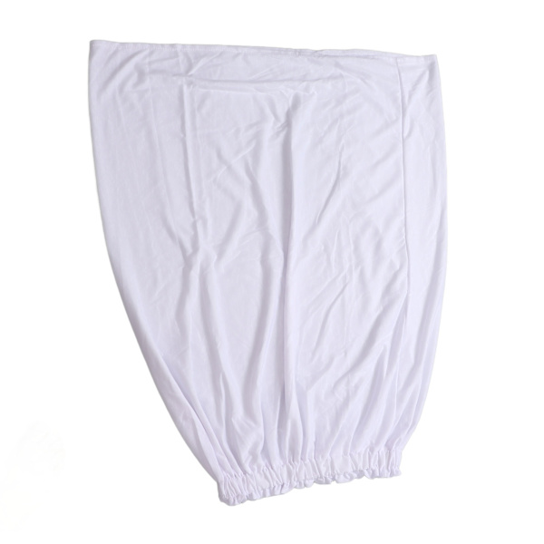 Kvinnor Badhandduksomslag bomullstutt Tube Top Badhanddukskjol Dree för resor Beach White