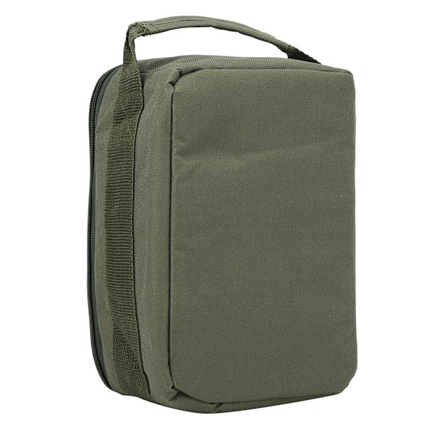 Fiskespole Gear Opbevaringspose 4-lags Håndholdt Fiskeri Tackle Lynlås Organizer Case