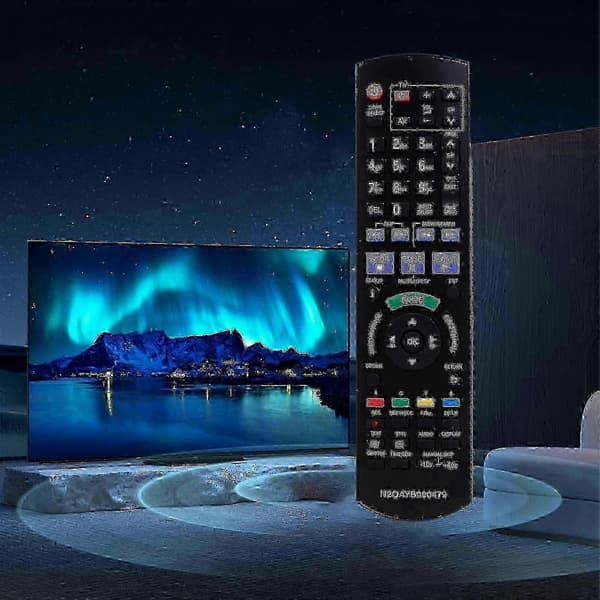 Panasonic Blu-ray-opptaker IR6 fjernkontrollutskifting N2QAYB000475