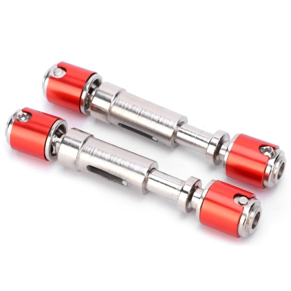 2st 62 mm drivaxeltillbehör i rostfritt stål Passar för Axial SCX10 1/10 RC bilmodell