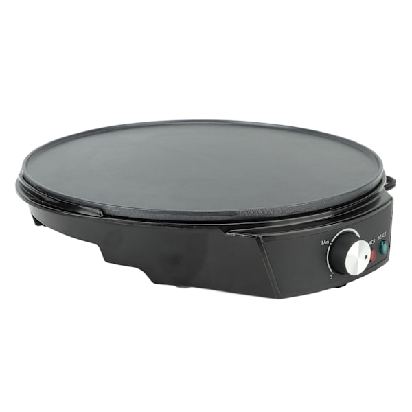 900W Electric Crepe Maker Griddle 30cm Nonstick Griddle Adjustable Temperature Control with Tools US Plug 110V