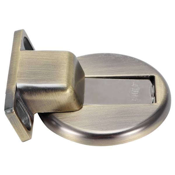 2 Sett Rustfritt Stål Magnetisk Dørstopp Holder Magnet Dør Stopper Dørstopp Tilbehør Antikk Messing