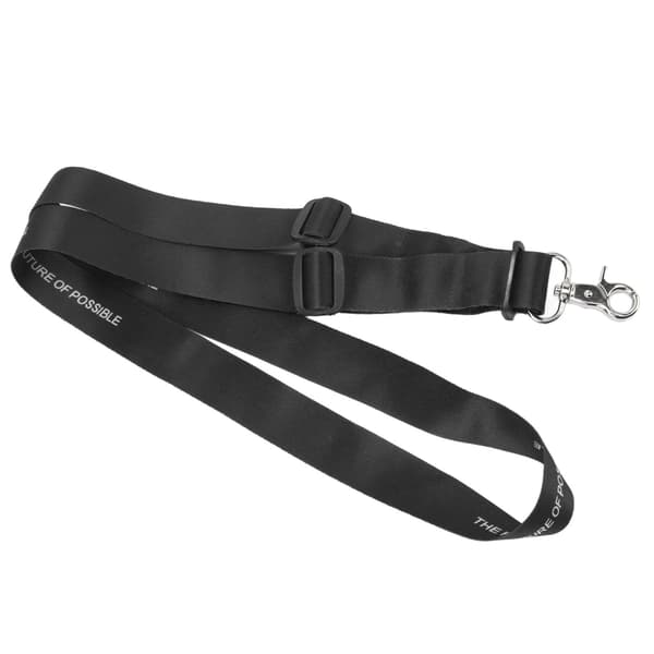Remote Control Necklace Nylon Hanging Safety Strap with Adjustable Buckle for FPV Remote Control Black