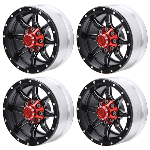 4 kpl 1,9 tuuman alumiinivanteiden navat sopivat Trx4 Scx10 D90 1/10 RC-autolle