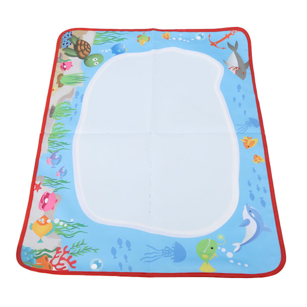 Vattenmålningsmatta Tidig utbildningsövning Eye Hand Coordination Färgglad Stor Vatten Drawing Pad Ocean