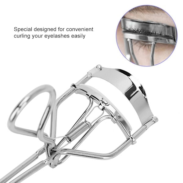 Rostfritt stål Bärbar ögonfransböjare Ögonfransar Curl Tool Makeup Skönhetstillbehör