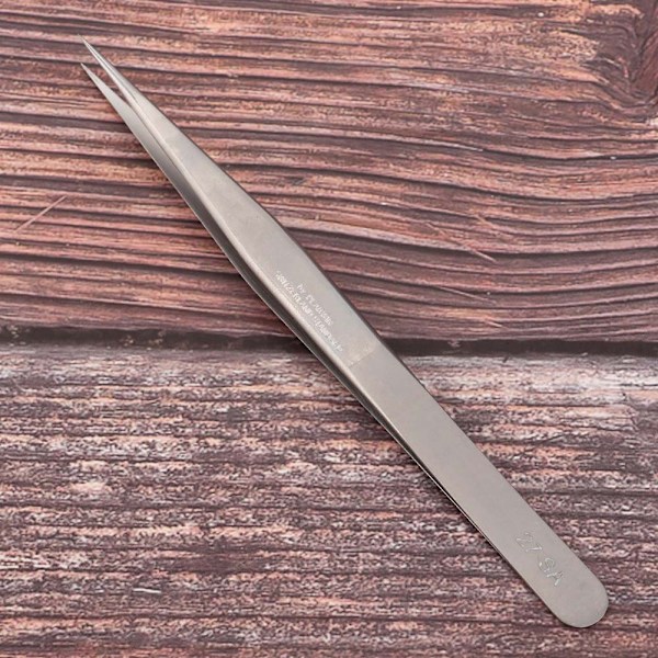 Antimagnetisk syrafast pincett i rostfritt stål Reparationsverktyg för klocka med hög hårdhet (#4)