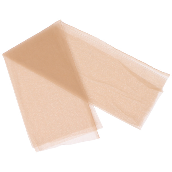 1x1m Naturlig effekt Spets Net Spets Peruk Fake Skägg Spets Stängning Tillverkning Tillbehör