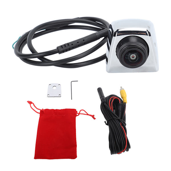 Backkamera för fordon Vattentät 150° Synvinkel HD Universal Bakre Backkamera System för Bil Fordon CAM980AHD C Silver
