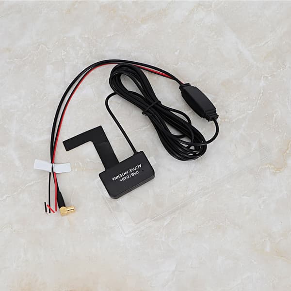 Bil 3 meter tråd 20db digital radiopatch Dold antennlim Antenn DAB SMB 12V