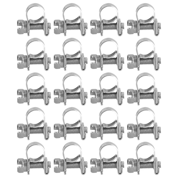 304 rustfritt stål miniklemme Ingen rust Korrosjonsbestandig Spesial Kraftig slangeklemme 8-10mm